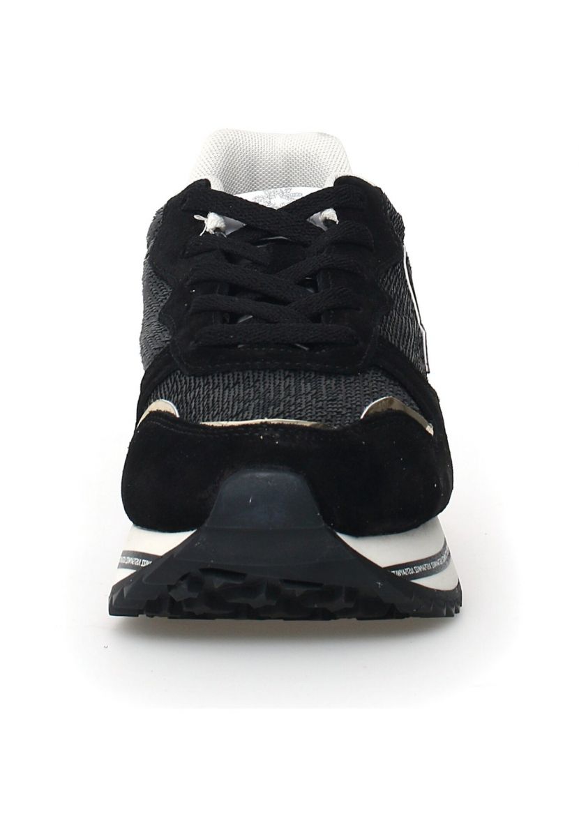 SNEAKERS Donna W6YZ RHEA W. 2017407 11 1A15 BLACK/PLATINUM
