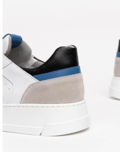 SNEAKERS HELSINKI BIANCO DETTAGLIO BLU