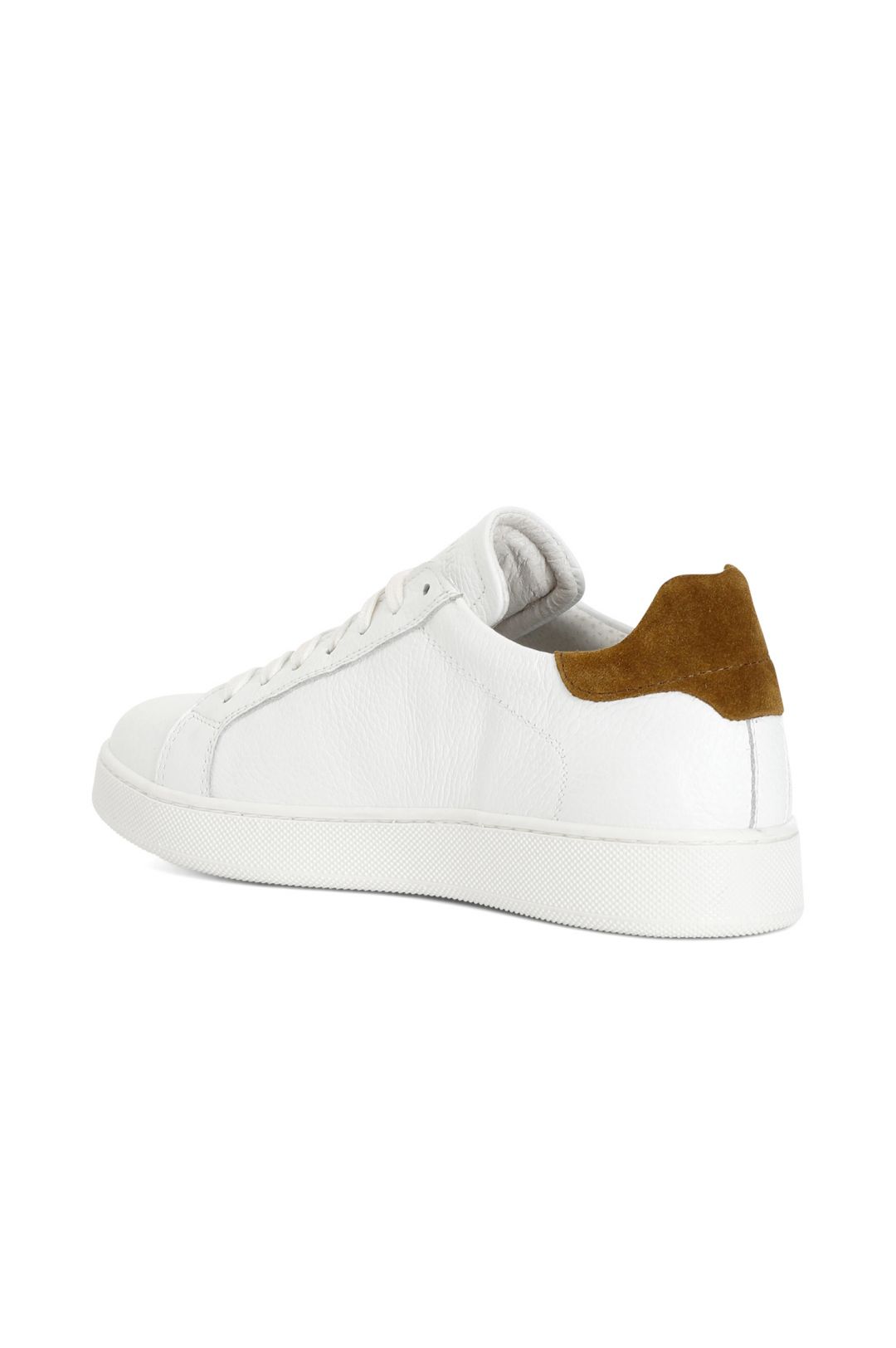 sneakers in pelle bianco