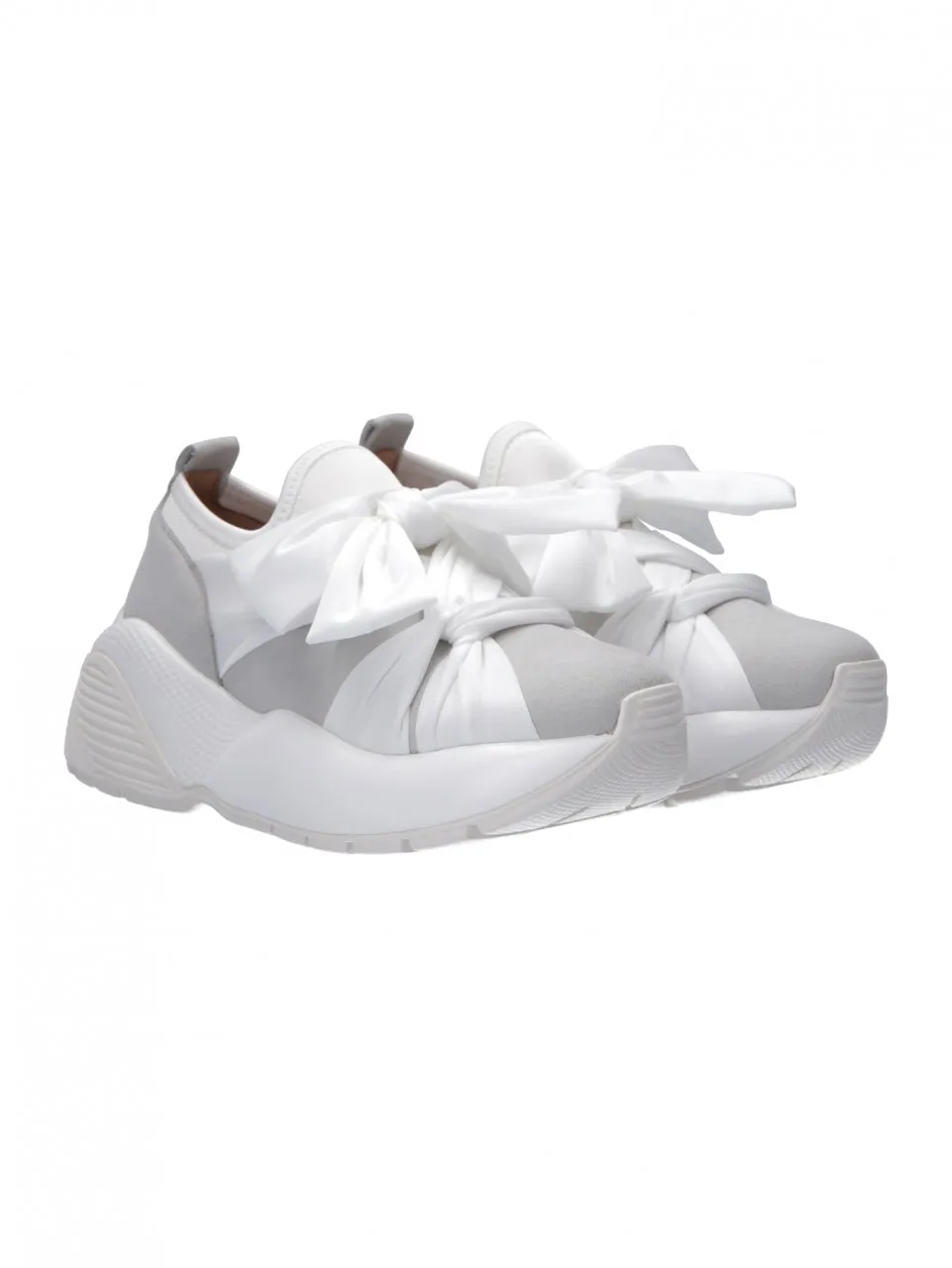 Sneakers in tessuto BIANCO OTTICO