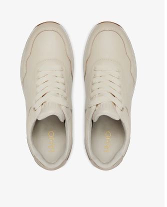SNEAKERS PELLE IVORY