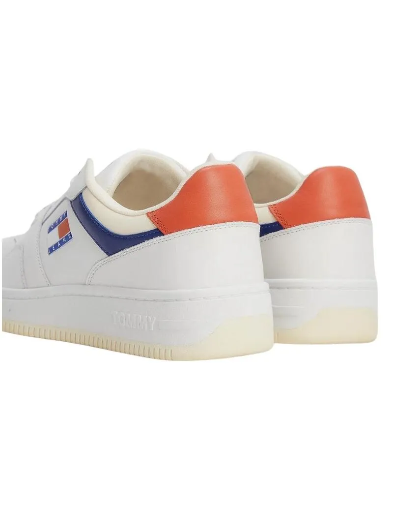 Sneakers Tommy Jeans Premium Bianco per Uomo