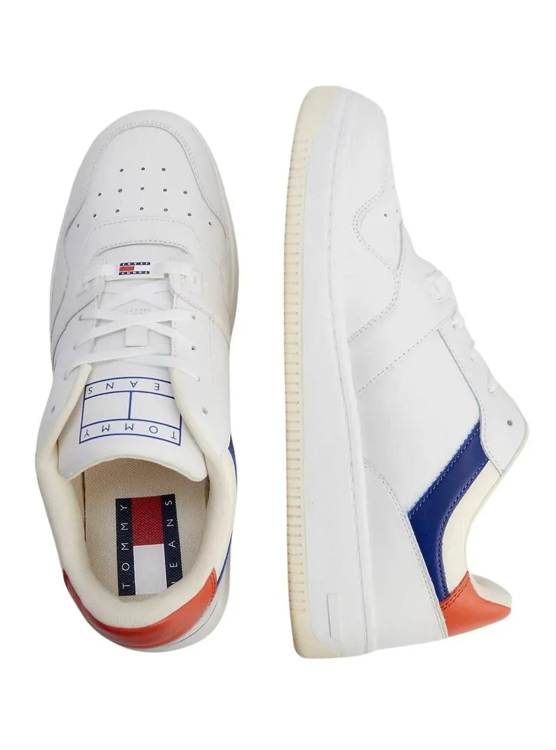 Sneakers Tommy Jeans Premium Bianco per Uomo