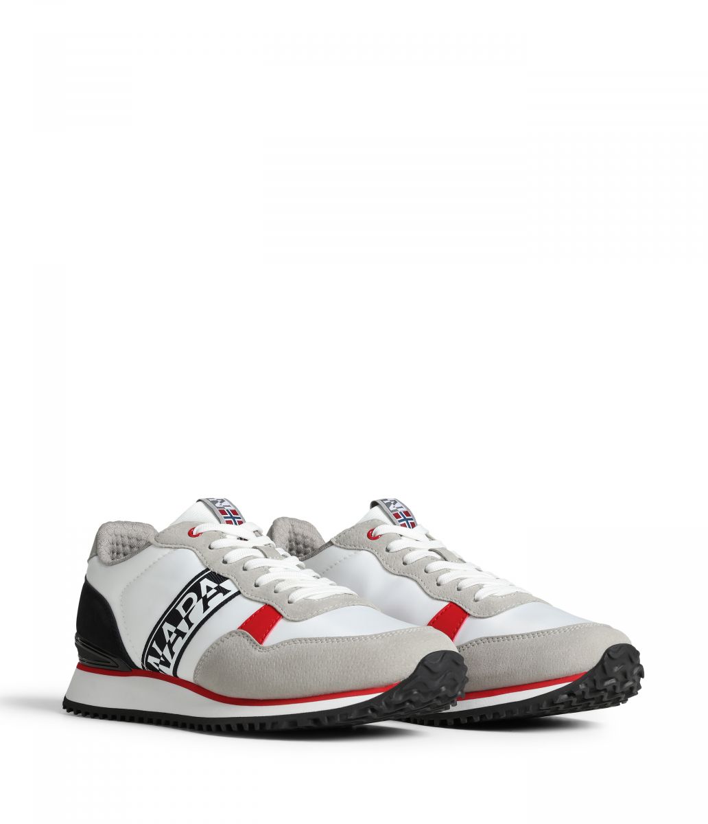 SNEAKERS Uomo NAPAPIJRI Footwear NP0A4HL5 COSMOS01 01E WHITE/NAVY/RED