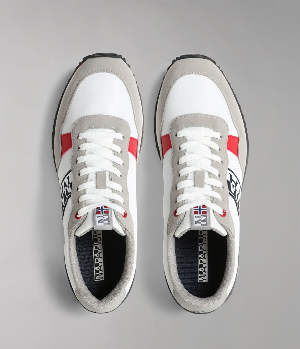 SNEAKERS Uomo NAPAPIJRI Footwear NP0A4HL5 COSMOS01 01E WHITE/NAVY/RED