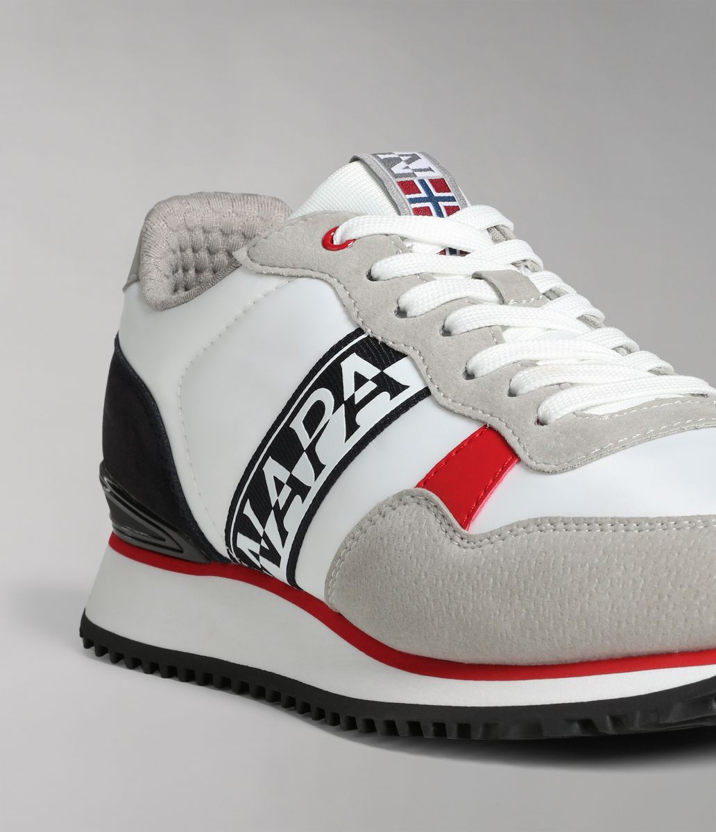 SNEAKERS Uomo NAPAPIJRI Footwear NP0A4HL5 COSMOS01 01E WHITE/NAVY/RED