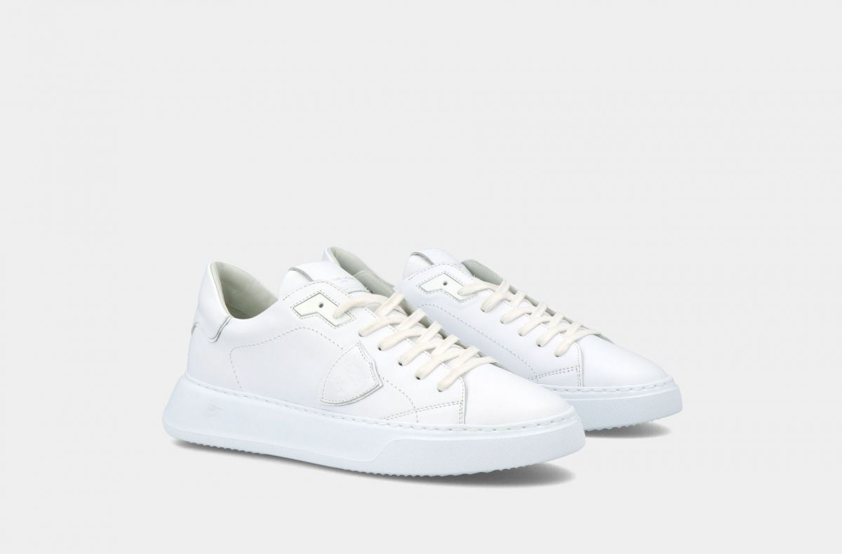 SNEAKERS Uomo PHILIPPE MODEL PARIS BTLU V001 - TEMPLE VEAU_BLANC