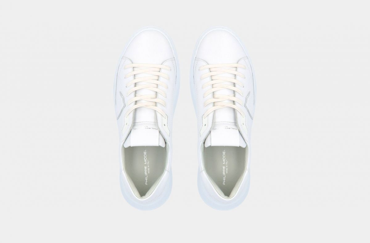 SNEAKERS Uomo PHILIPPE MODEL PARIS BTLU V001 - TEMPLE VEAU_BLANC