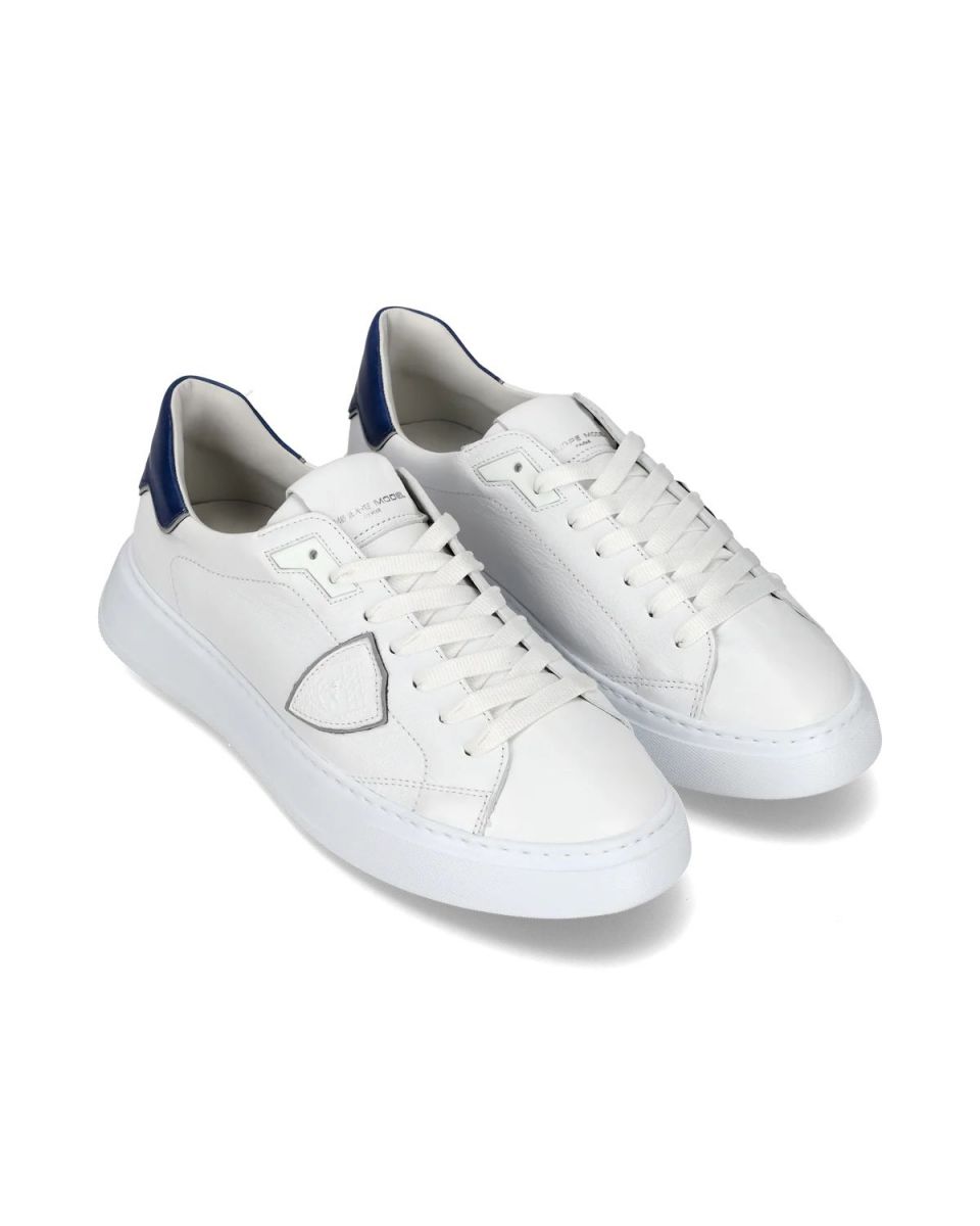 SNEAKERS Uomo PHILIPPE MODEL PARIS BTLU WX13 - TEMPLE BLANC/BLEU