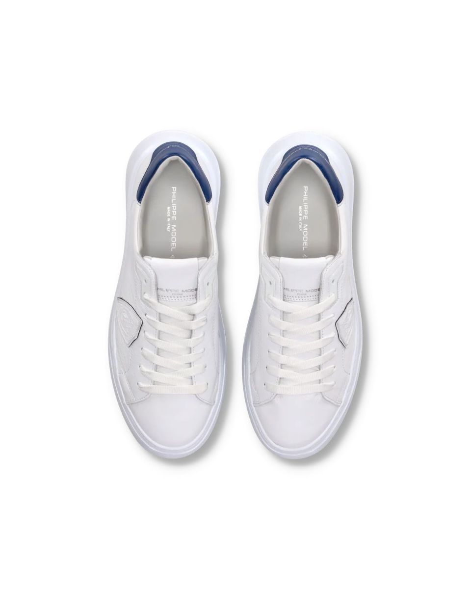 SNEAKERS Uomo PHILIPPE MODEL PARIS BTLU WX13 - TEMPLE BLANC/BLEU