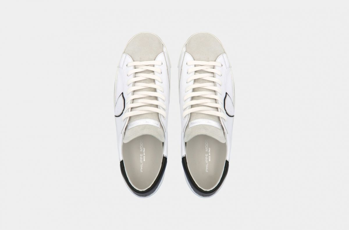 SNEAKERS Uomo PHILIPPE MODEL PARIS PRLU 1011 PARIS X WHITE