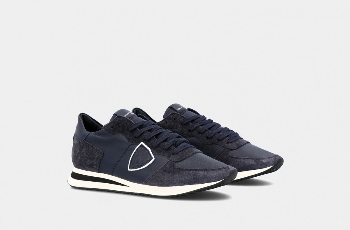 SNEAKERS Uomo PHILIPPE MODEL PARIS TZLU 6005 TROPEZ BLEU