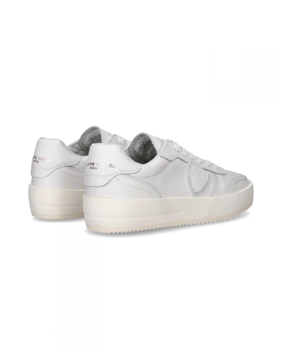 SNEAKERS Uomo PHILIPPE MODEL PARIS VNLU V001 NICE LOW BLANC