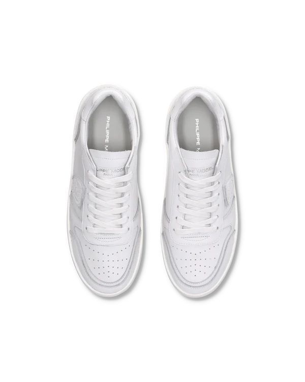 SNEAKERS Uomo PHILIPPE MODEL PARIS VNLU V001 NICE LOW BLANC