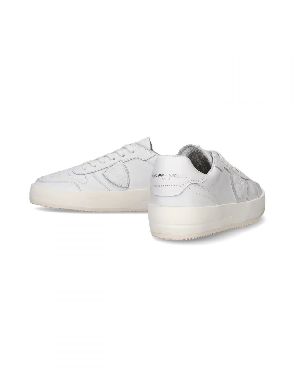 SNEAKERS Uomo PHILIPPE MODEL PARIS VNLU V001 NICE LOW BLANC