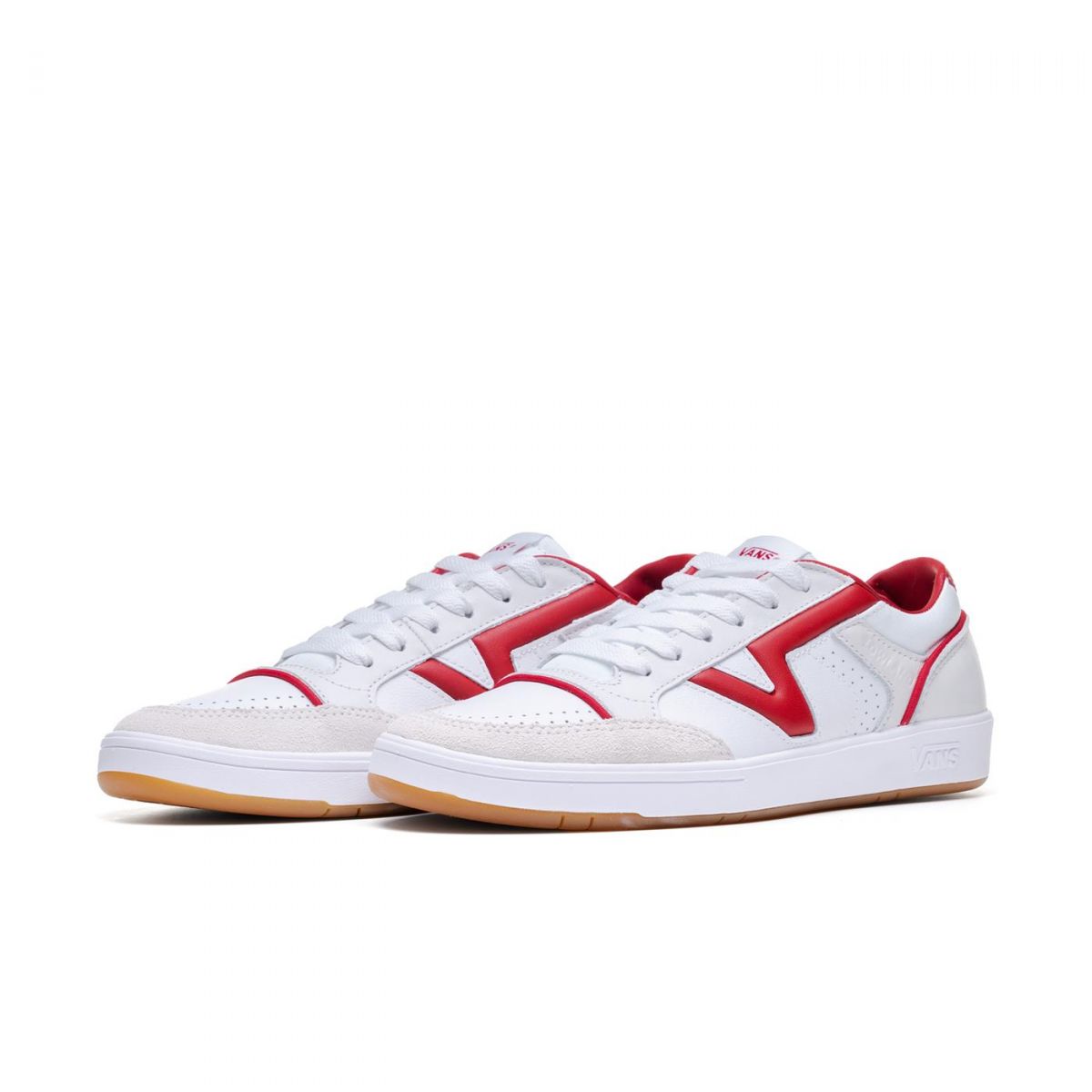 SNEAKERS Uomo VANS PREMIUM LOWLAND - VN0007P2Y52 WHITE/RED