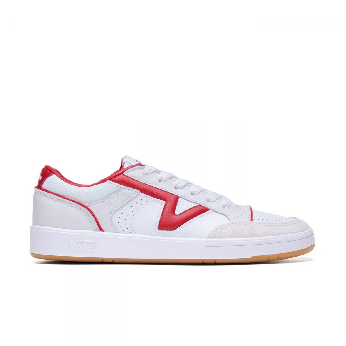 SNEAKERS Uomo VANS PREMIUM LOWLAND - VN0007P2Y52 WHITE/RED