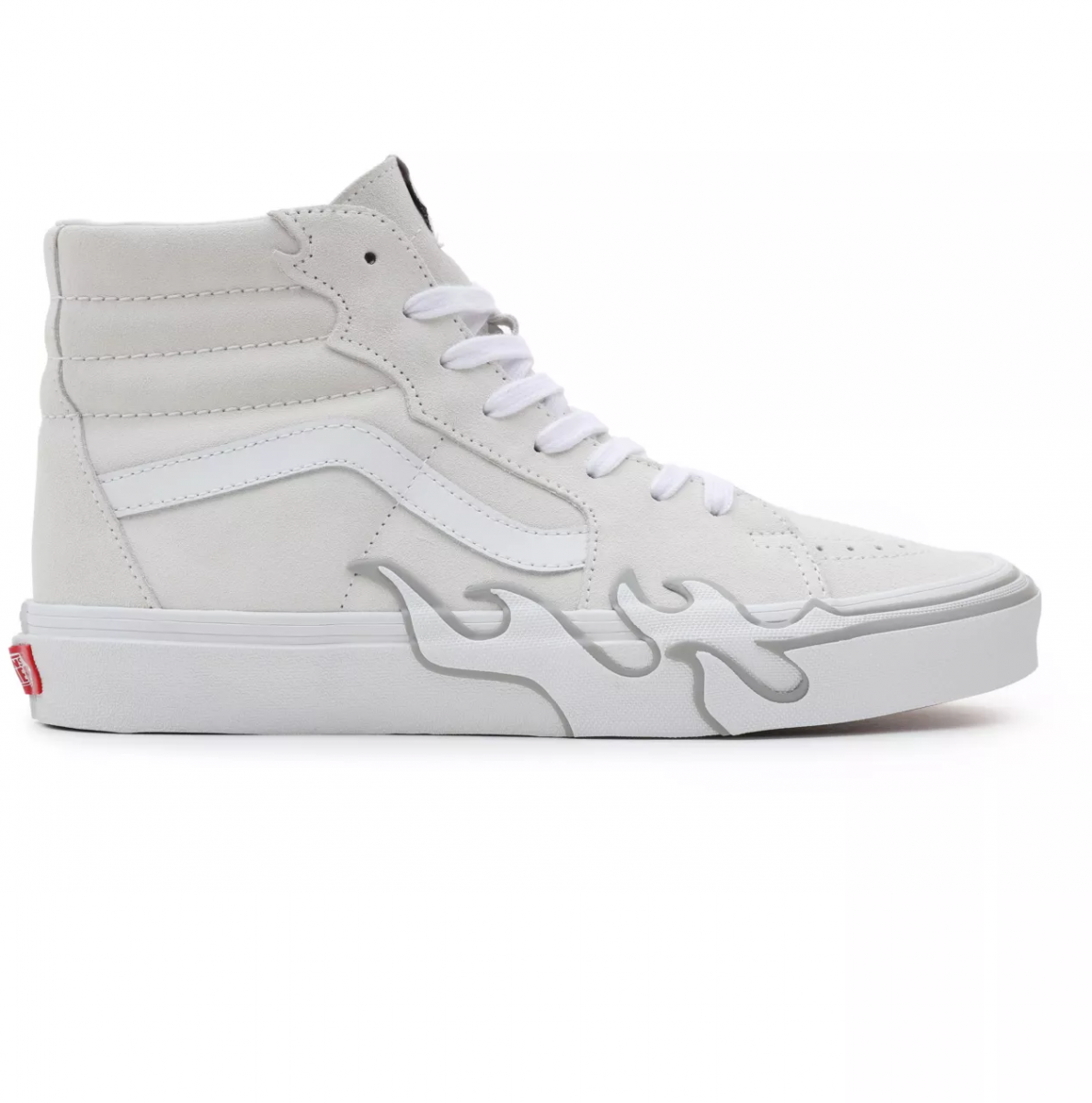 SNEAKERS Uomo VANS PREMIUM SK8-HI FLAME - VN0005UJWWW WHITE