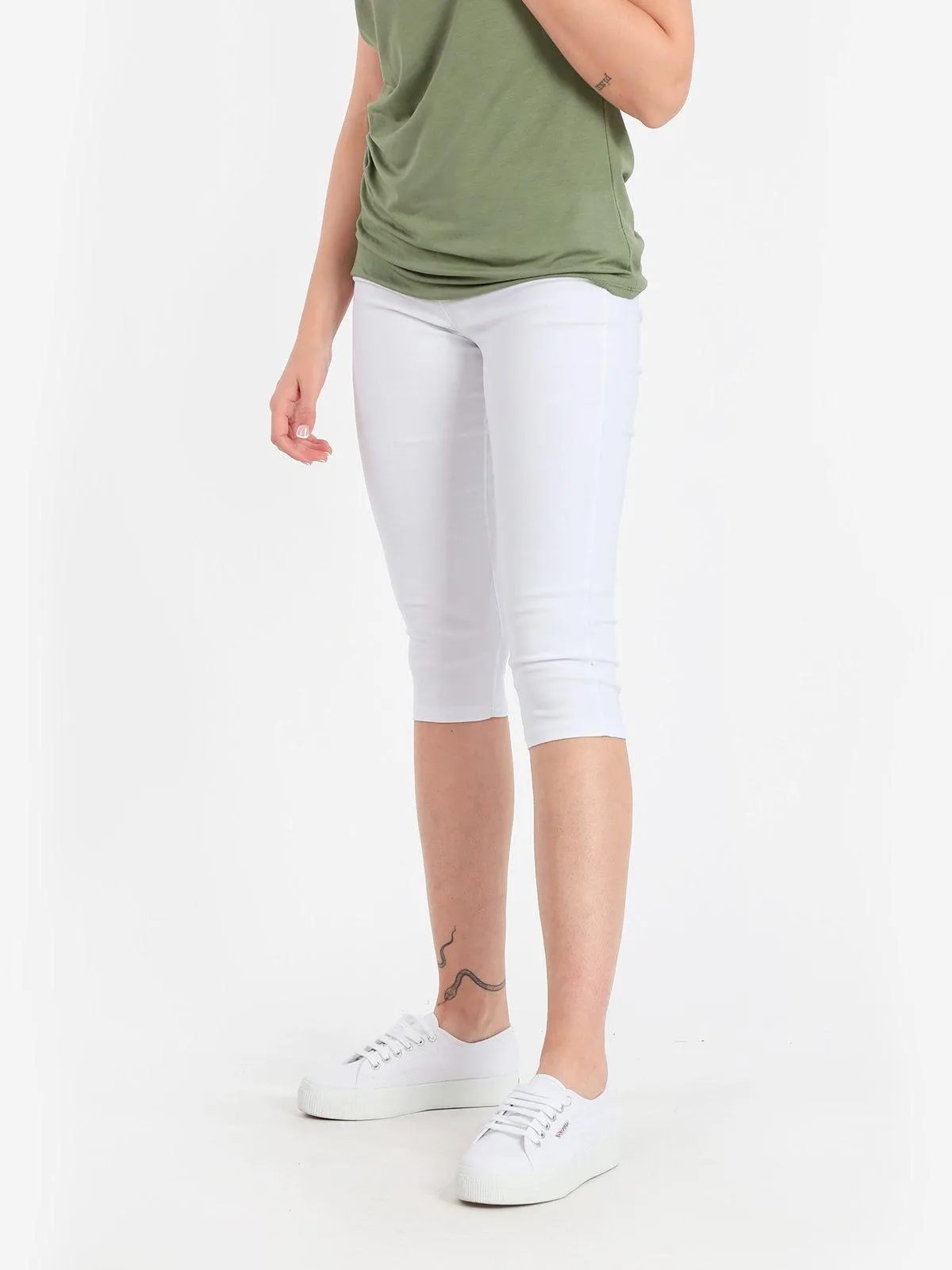 Solada Pantalon capri stretch