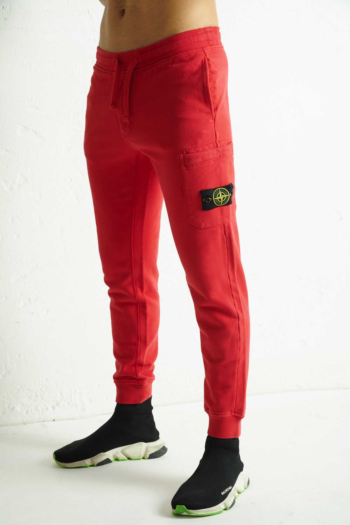STONE ISLAND Pantalone Jogging cargo in felpa