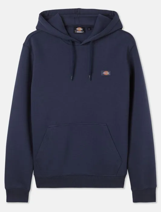 Sweatshirt with Hood and Front Logo / Blue