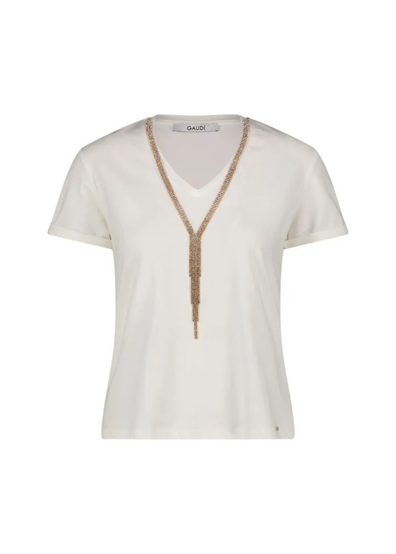T-shirt in cotone stretch