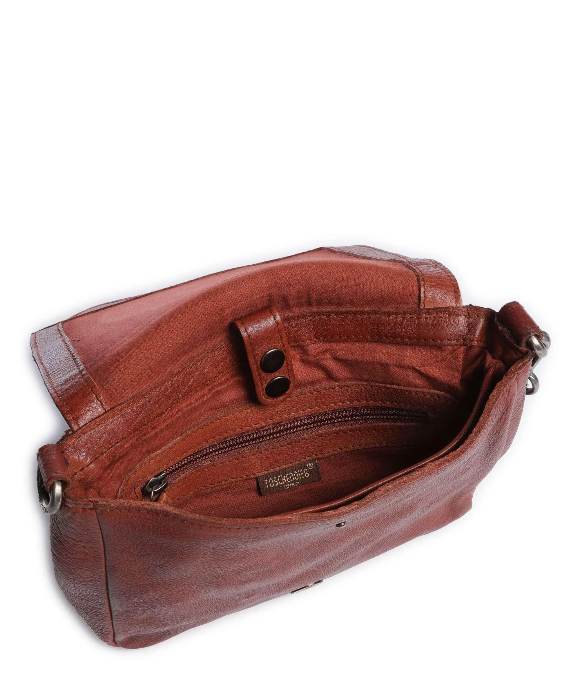  Taschendieb Wien Marxergasse 3 Borsa a tracolla pelle di vacchetta grana ramato  