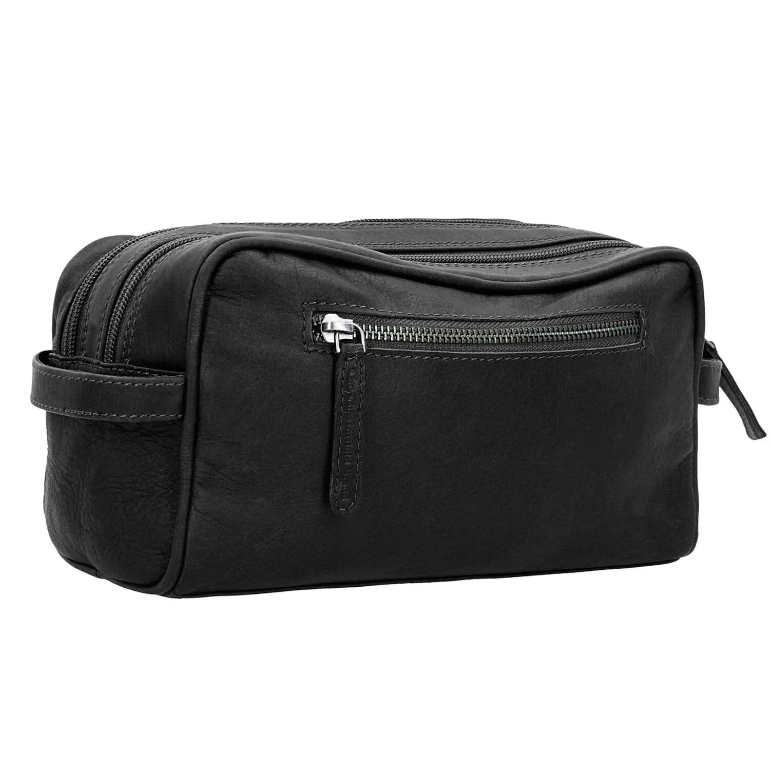 The Chesterfield Brand Wax Pull Up Borsa da toilette Pelle 24 cm