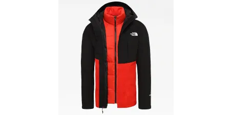THE NORTH FACE MOUNTAIN TRICLIMATER JKT GORETEX ROSSO
