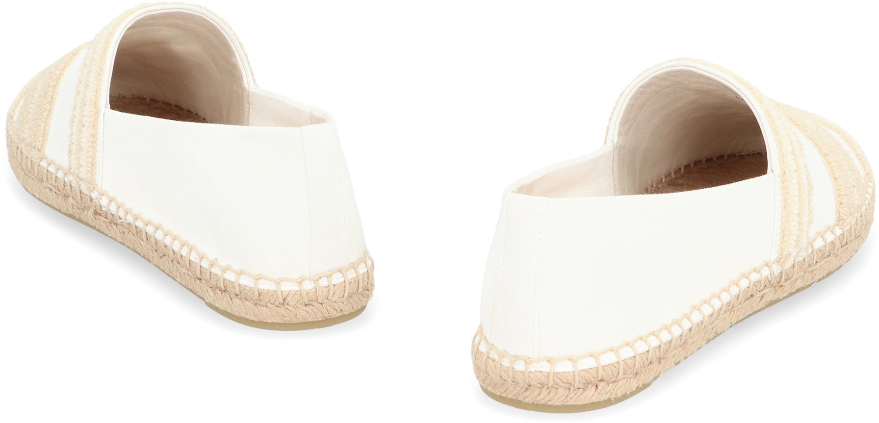 Tory Burch Espadrillas in canvas con logo