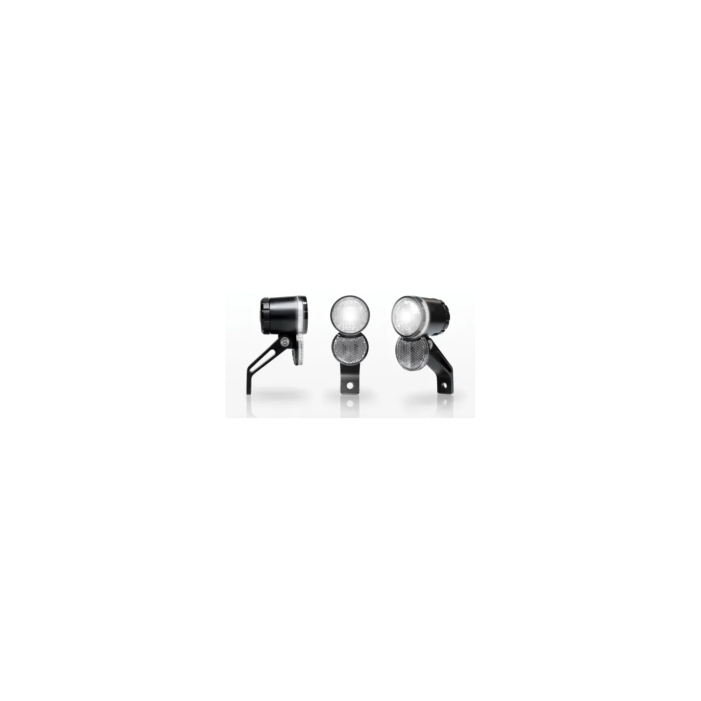 Trelock Faretto Anteriore LS 230 BIKE-i® VEO E-Bike 20 Lux con Supporto ZL910 Nero