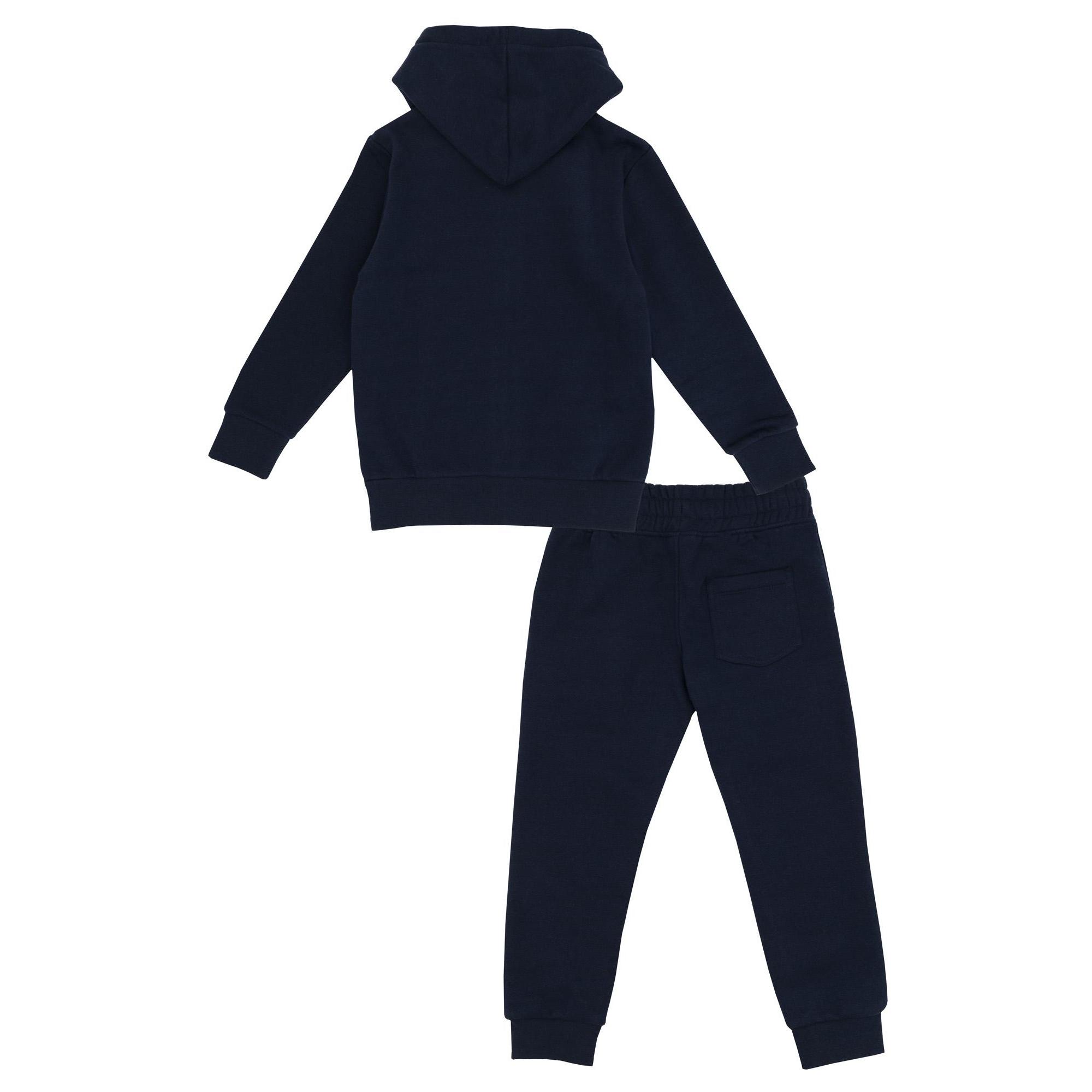 Tuta con cappuccio Leone bambino tuta con zip intera Grey Boy