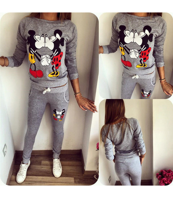 Tuta felpa mickey kisses
