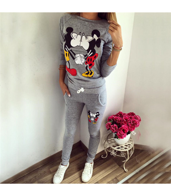 Tuta felpa mickey kisses