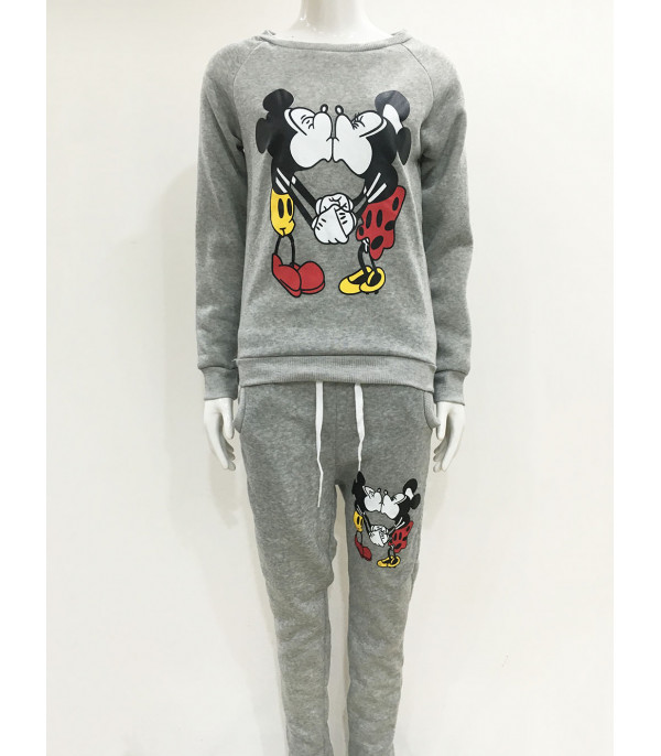 Tuta felpa mickey kisses