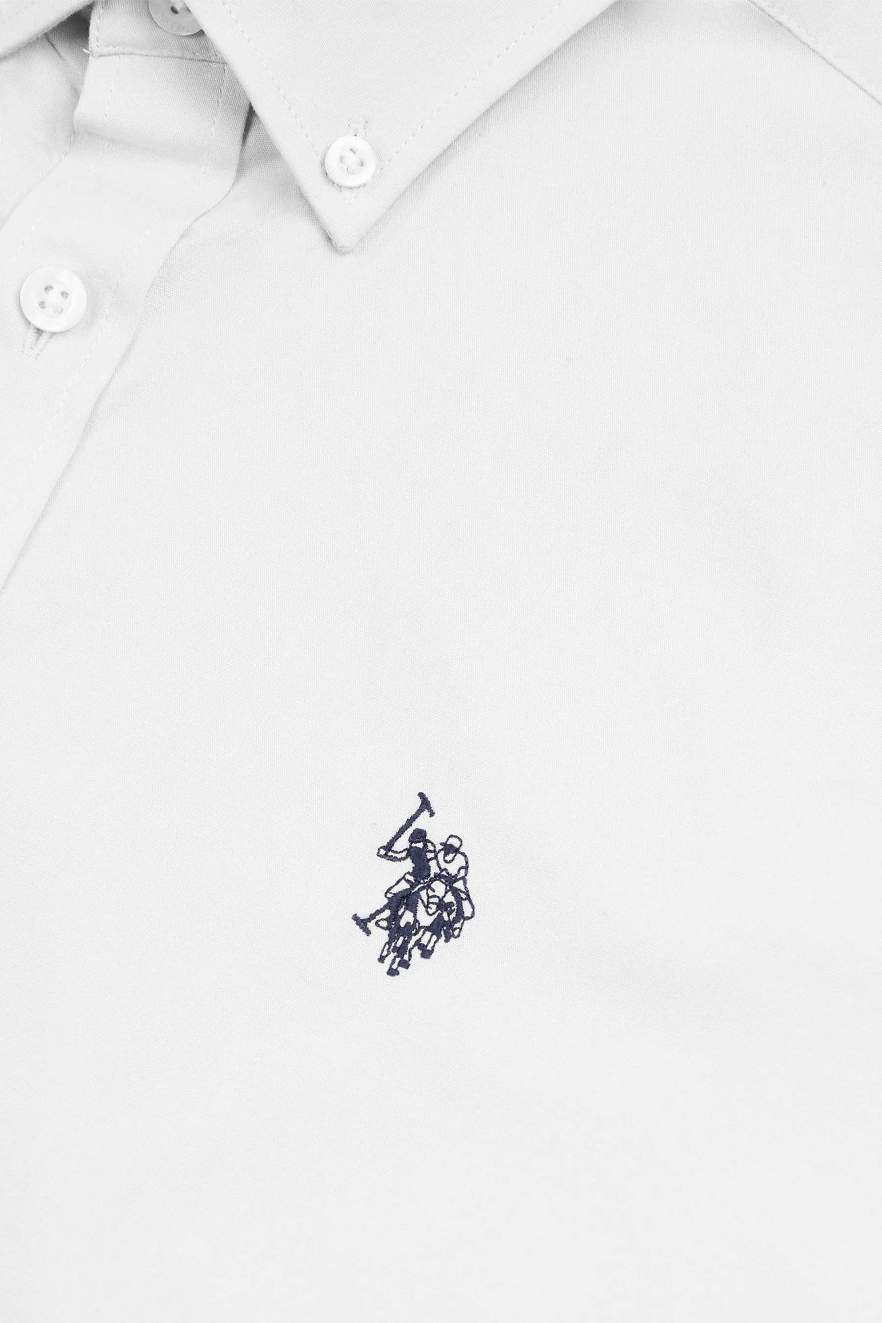 U.S. Polo Assn. Stretch Cotton Mens Poplin Shirt    