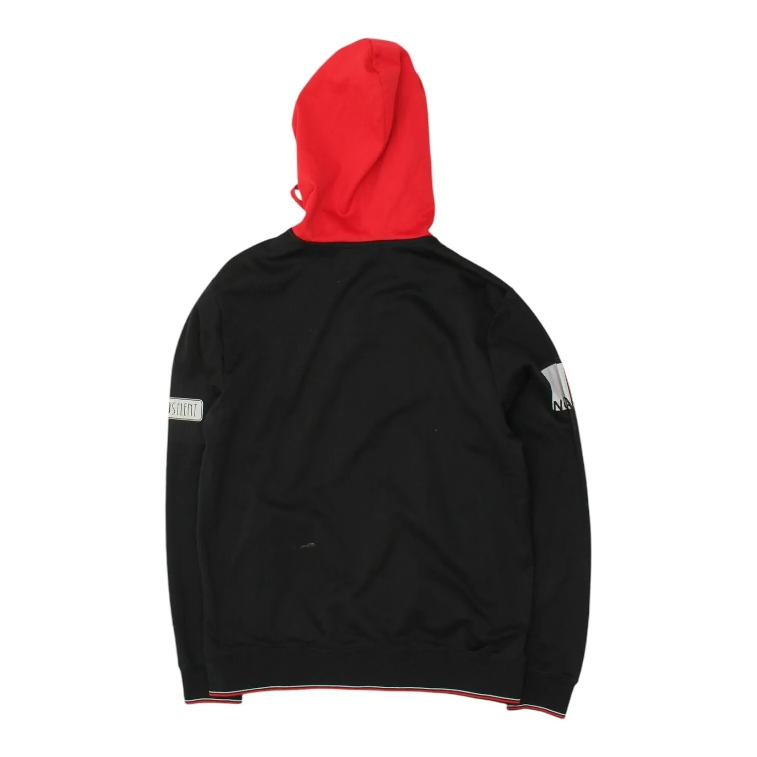 U.S.D Marosticense Mens Black Red Joma Full Zip Hoodie | Football Sportswear VTG