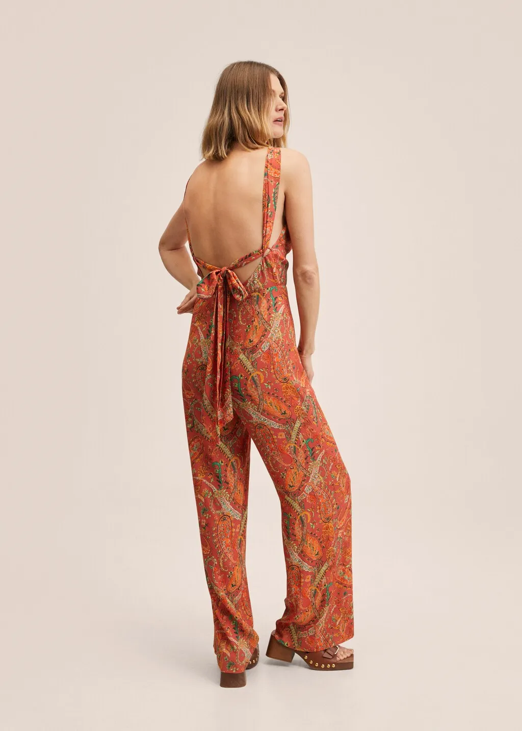 Vestito a tuta stampa paisley