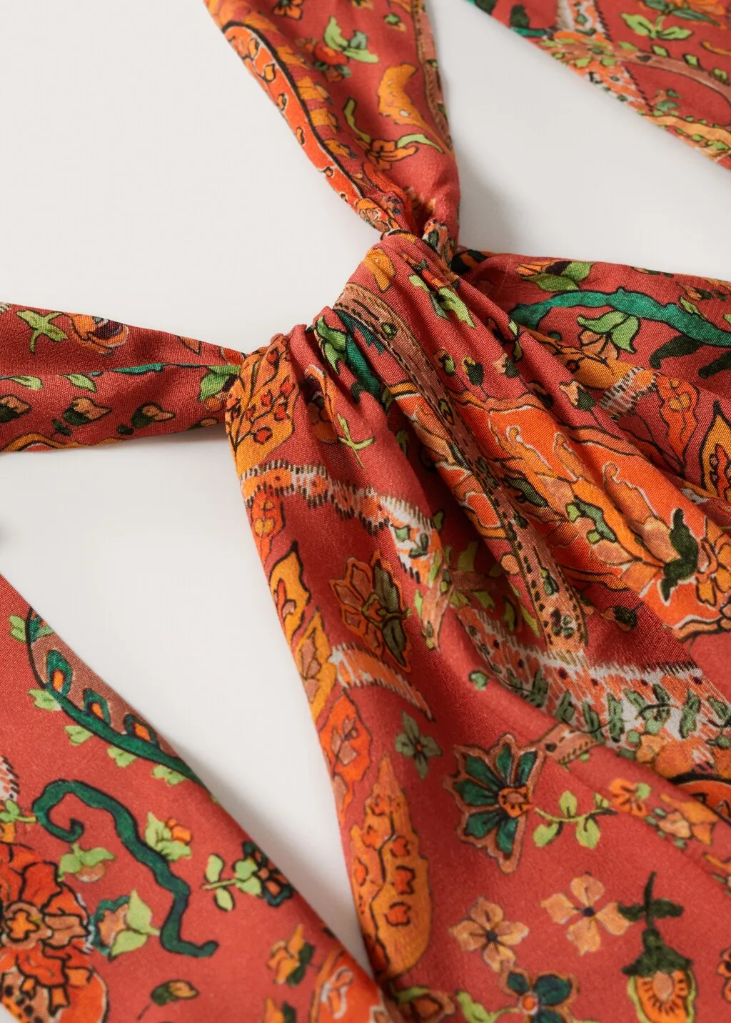 Vestito a tuta stampa paisley