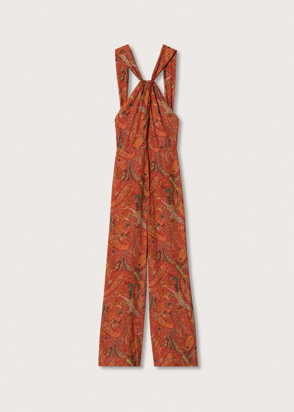 Vestito a tuta stampa paisley