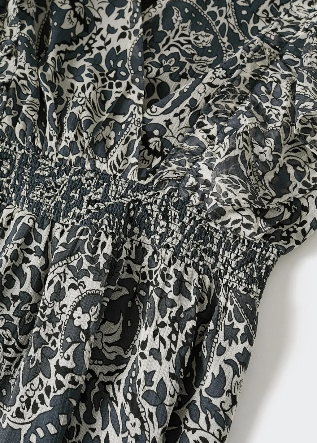 Vestito paisley chiffon