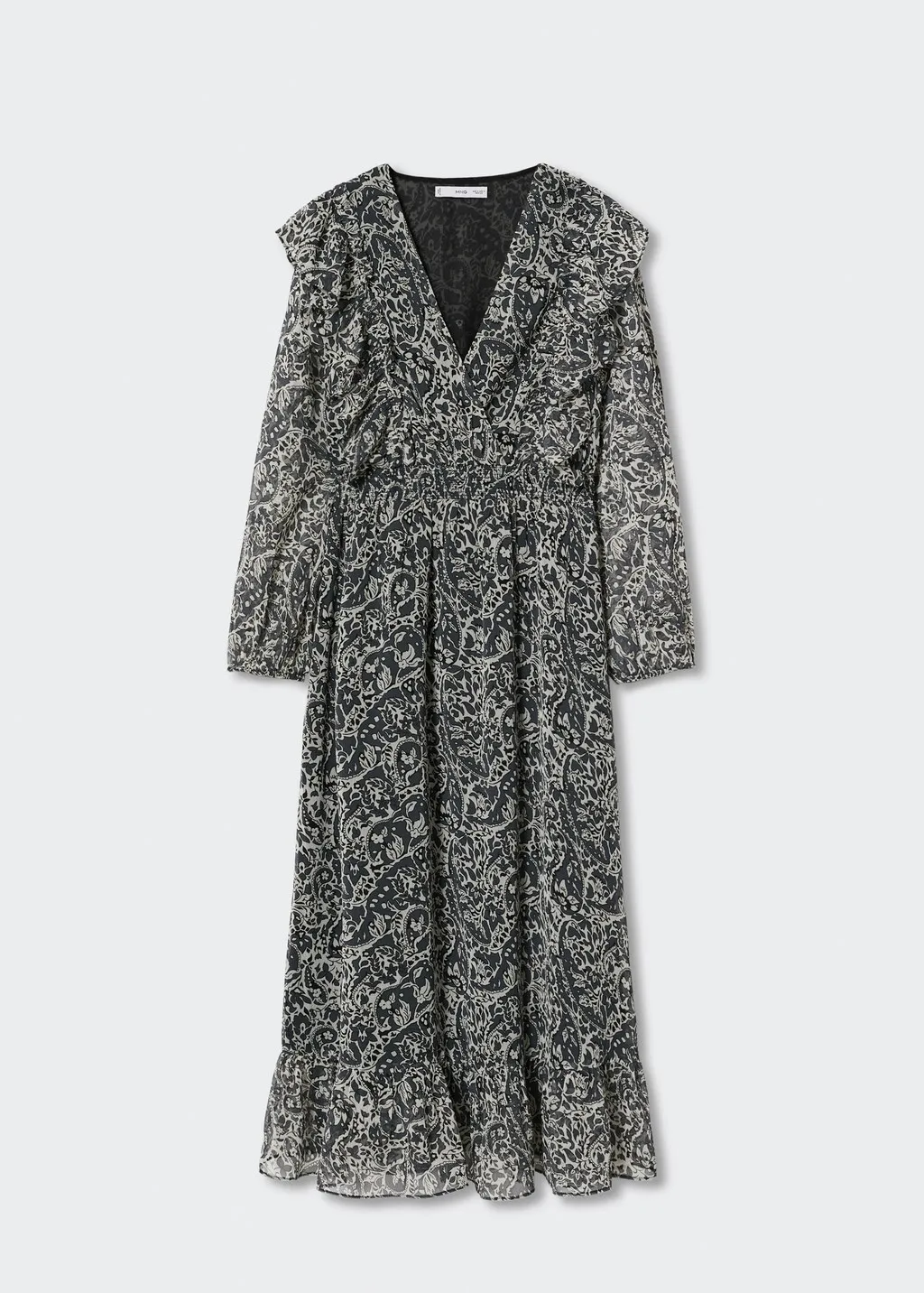 Vestito paisley chiffon