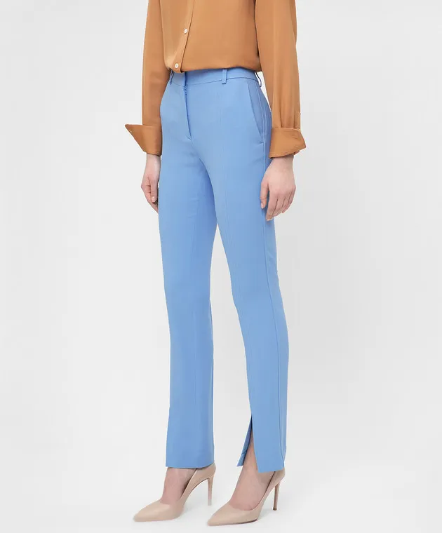 Victoria Beckham Pantaloni blu TRSLM2809