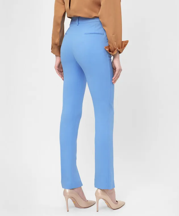 Victoria Beckham Pantaloni blu TRSLM2809