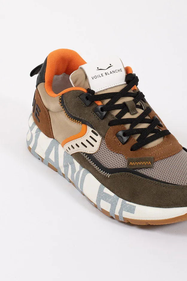 Voile Blanche Sneakers Suede/net/nylon Giallo Uomo
